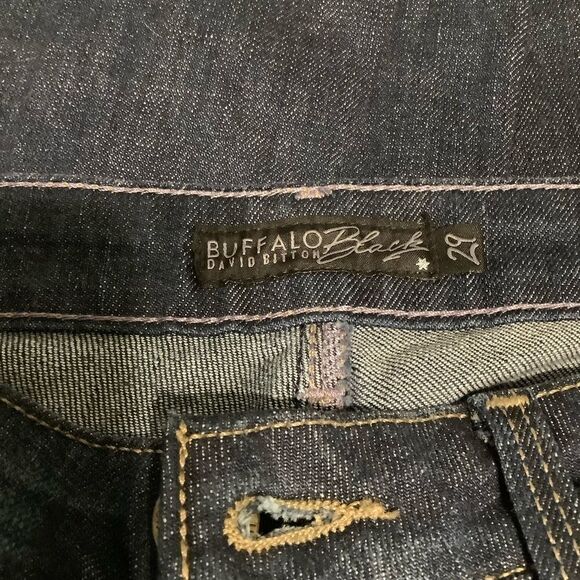 🎉 HOST PICK🎉 BUFFALO BLACK‎ DAVID BITTON DIANE FLARE LEG JEANS SIZE 29 - Picture 5 of 9